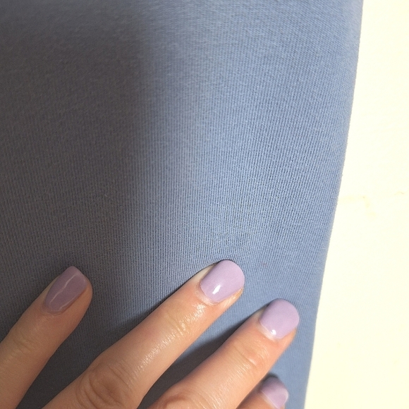 Aerie Chill Play Move Blue and White Midrise Tie Dye Leggings Size Small - Picture 9 of 10